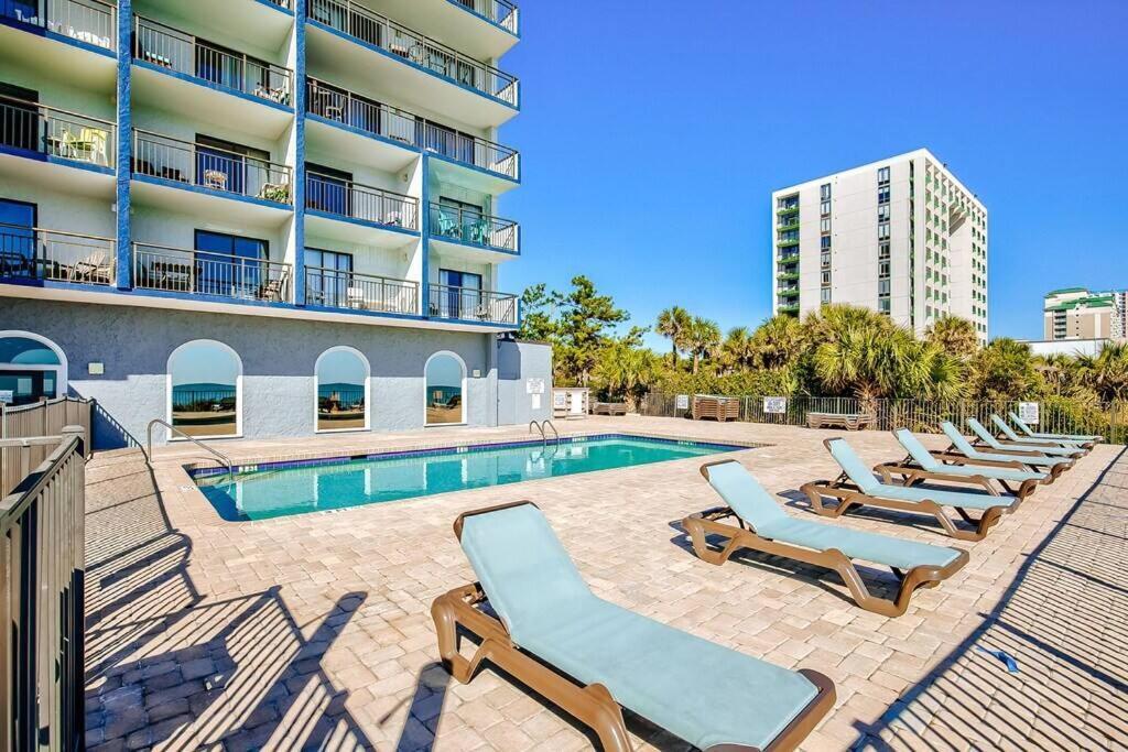 מירטל ביץ' Royal Retreat-Amazing View-King Bed-1 Bedroom-Full Kitchen-Free Parking-Self Check-In מראה חיצוני תמונה